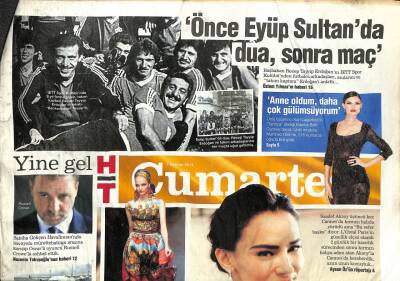 Haber Türk Gazetesi Cumartesi Eki 1 Haziran 2013 - Saadet Aksoy Üçüncü Kez Cannesda Kırmızı Halıda Yürüdü Cannes GZ109898 - 1