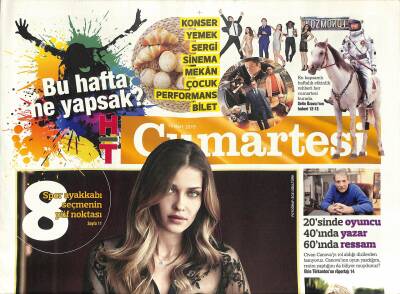 Haber Türk Gazetesi Cumartesi Eki 14 Mart 2015 - Ana Beatriz Barrostan Tutkulu Bir İlişkinin 4 Sırrı GZ123266 - 1