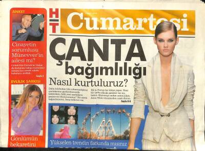 Haber Türk Gazetesi Cumartesi Eki 2 Mayıs 2009 - Demet Akalın Çirkinim GZ116556 - 1