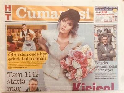 Haber Türk Gazetesi Cumartesi Eki 24 Nisan 2010 - Kişisel Moda Rehberi GZ40180 - 1