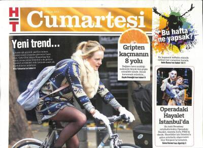 Haber Türk Gazetesi Cumartesi Eki 31 Ocak 2015 - Pamela Spence Bir Elmas Gibidir Keloğlan GZ113258 - 1