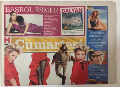 Haber Türk Gazetesi Cumartesi Eki 5 Eylül 2009 - Bu Sezonun Favorileri Kısacık Botlar Upuzun Çizmeler GZ26402 - 1
