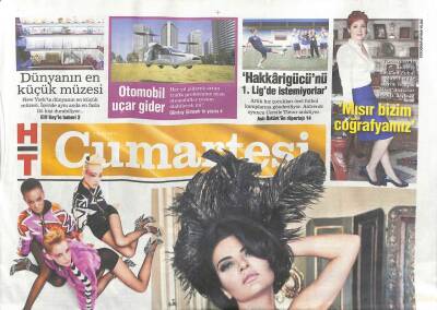Haber Türk Gazetesi Cumartesi Eki 7 Eylül 2013 - Göksel Zor Bir Sevgiliyim GZ107001 - 1