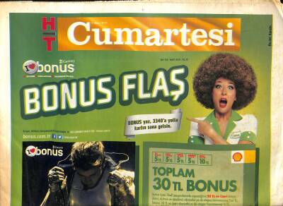 Haber Türk Gazetesi Cumartesi Eki 9 Mart 2013 - Fulya Zenginer Hopalılar Beni Kızları Bildi - GZ125023 - 1