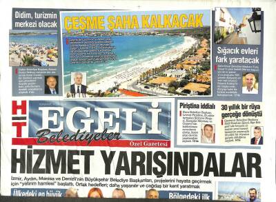 Haber Türk Gazetesi Egeli Eki 30 Ekim 2014 - Ahmet Deniz Atabay Didim,Turizmin Merkezi Olacak GZ105346 - 1