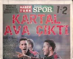 Haber Türk Gazetesi Karadeniz Spor Eki 10 Kasım 2014 - Obradovic Anahtar Savunmadı - Bremen Mızıkacısı GZ100220 - 1