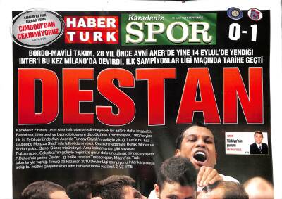 Haber Türk Gazetesi Karadeniz Spor Eki 15 Eylül 2011 - Milano Panteri Tolga GZ116783 - 1