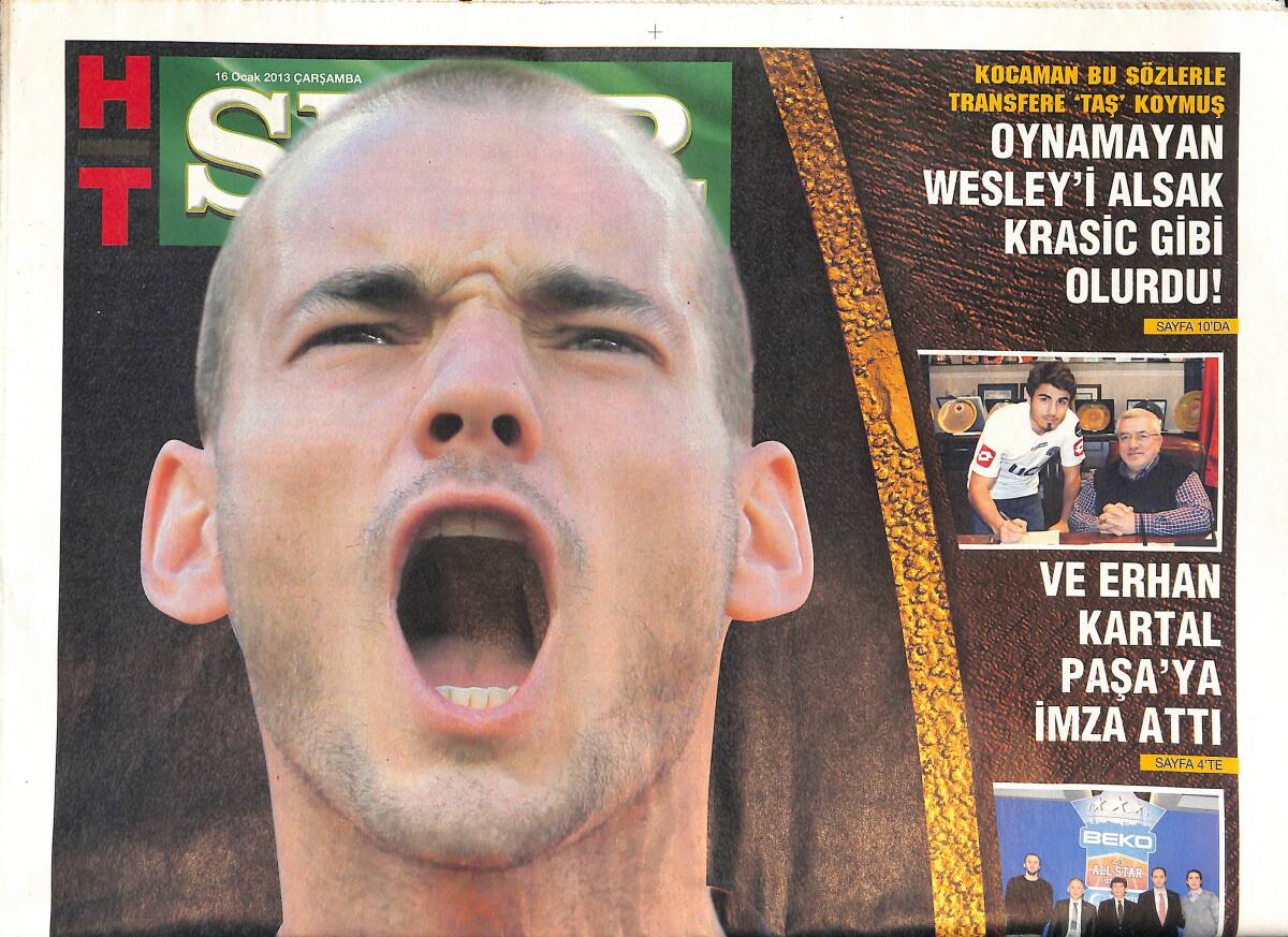 Haber Türk Gazetesi Karadeniz Spor Eki 16 Ocak 2013 - Fikret Orman'dan Bursa'ya Barış Harekatı GZ134956 - 1