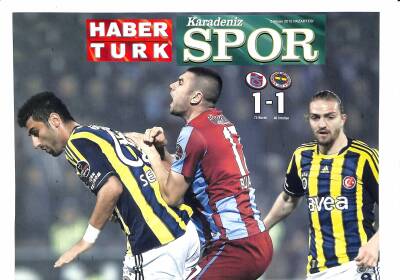 Haber Türk Gazetesi Karadeniz Spor Eki 2 Nisan 2012 - Yıldırım Demirören Rüzgarı - Henrique Girdi Asisti Yaptı GZ124975 - 1