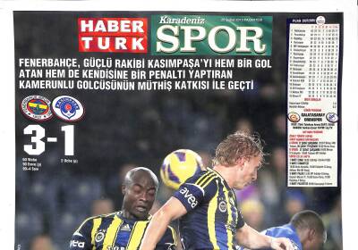 Haber Türk Gazetesi Karadeniz Spor Eki 25 Şubat 2013 - Fenerbahçe Şahlandı GZ116793 - 1