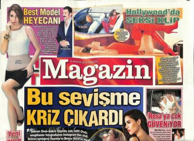 Haber Türk Gazetesi Magazin Eki 10 Ağustos 2015 - Bu Sevişme Kriz Çıkardı GZ107650 - 1