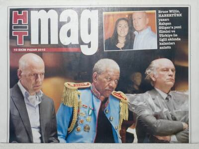 Haber Türk Gazetesi Magazin Eki 10 Ekim 2010 - Hollywoodun Devleri - Doğum Günü Hediyesi GZ52915 - 1