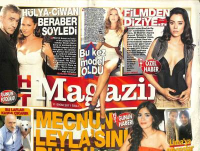 Haber Türk Gazetesi Magazin Eki 11 Ekim 2011 - Ferhat Göçer , 14 Bin Şarkı Arasından 10 Şarkı Seçti GZ100887 - 2