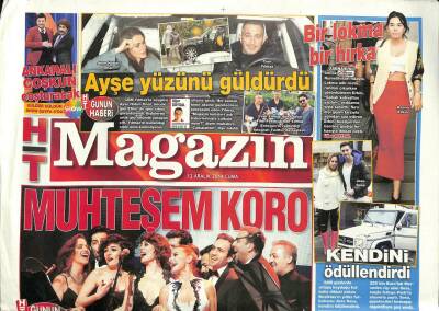 Haber Türk Gazetesi Magazin Eki 12 Aralık 2014 - Kayahan Albümü 1 Haftada 100 Bin Sattı - Ankaralı Coşkun Coşturacak GZ100321 - 1