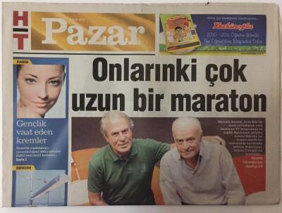 Haber Türk Gazetesi Magazin Eki 12 Eylül 2010 - Mustafa Denizli - Şansal Büyüka İle Röportaj GZ26388 - 1