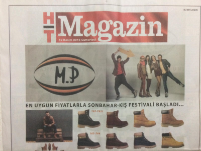 Haber Türk Gazetesi Magazin Eki 12 Kasım 2016 - Yeni Nesil Şarkıcılar Birbirini Kolluyor GZ27945 - 1