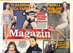 Haber Türk Gazetesi Magazin Eki 15 Aralık 2013 - Gülşen , Yılbaşı Gecesi Hilton Conventionda Sahneye Çıkacak GZ100830 - 1