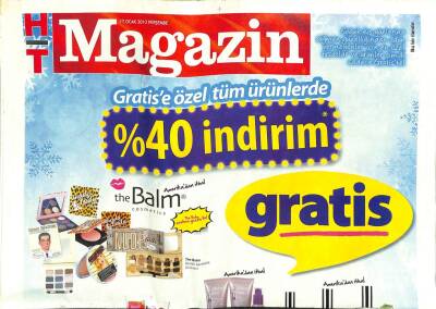 Haber Türk Gazetesi Magazin Eki 17 Ocak 2013 - Dünyanın Gözü Murat Bozda GZ101229 - 2