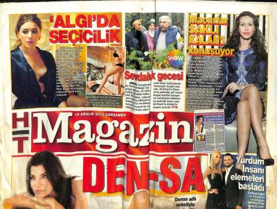 Haber Türk Gazetesi Magazin Eki 18 Aralık 2013 - Yurdum İnsanı Elemeleri Başladı GZ100491 - 2
