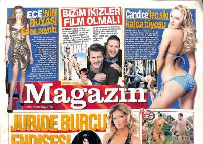Haber Türk Gazetesi Magazin Eki 18 Mart 2013 - Jüride Burcu Endişesi GZ107015 - 1