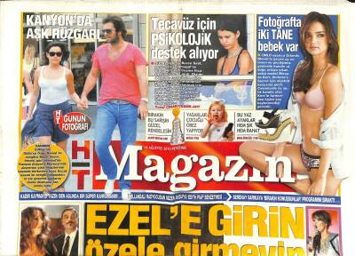 Haber Türk Gazetesi Magazin Eki 19 Ağustos 2010 - Kıvanç Tatlıtuğ Sinema İçin Akan Suları Durdurdu GZ107442 - 1