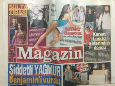 Haber Türk Gazetesi Magazin Eki 19 Ekim 2013 - Diva Bülent Ersoydan Barış Şartı GZ29699 - 1