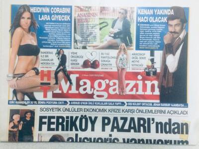 Haber Türk Gazetesi Magazin Eki 2 Nisan 2009 - Kenan İmirzalıoğlu Yakında Hacı Olacak GZ40624 - 1