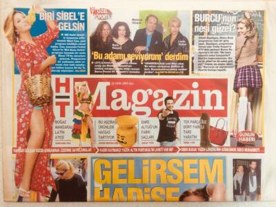 Haber Türk Gazetesi Magazin Eki 20 Ekim 2009 - Gelirsem Hadise Olur, Biri Sibele Gelsin,Casus Kızlara Ses Verdiler GZ40176 - 1