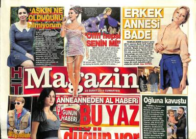 Haber Türk Gazetesi Magazin Eki 22 Şubat 2014 - Engin Altan Düzyatan Bu Yaz Evleniyor GZ101232 - 1