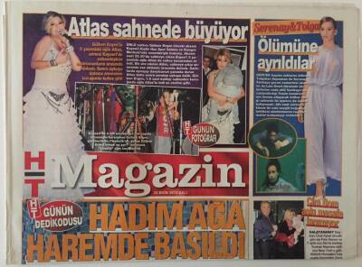 Haber Türk Gazetesi Magazin Eki 23 Ekim 2012 - Gülben Ergennin 5 Yaşındaki Oğlu Atlas Sahnede Büyüyor GZ28169 - 1