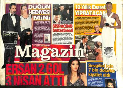 Haber Türk Gazetesi Magazin Eki 24 Ocak 2014 - Emrahtan Eşine Düğün Hediyesi GZ101233 - 1