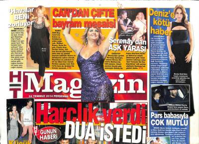 Haber Türk Gazetesi Magazin Eki 24 Temmuz 2014 - Sibel Candan Bayram Mesaisi GZ104817 - 1