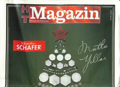 Haber Türk Gazetesi Magazin Eki 25 Aralık 2014 - Tarkandan Yeni Yıl Konseri - Caner Erkinin İki Çift Pabucu 8 Bin TL GZ10653 - 1