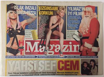 Haber Türk Gazetesi Magazin Eki 26 Kasım 2009 - Vahşi Şef Cem Yılmaz GZ26406 - 1