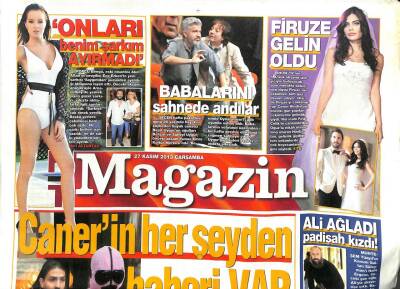 Haber Türk Gazetesi Magazin Eki 27 Kasım 2013 - Canerin Her şeyden Haberi Var GZ104809 - 1