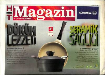 Haber Türk Gazetesi Magazin Eki 28 Eylül 2013 - Eser Yenenler-Zeynep Ferah Abdullah GZ107760 - 1