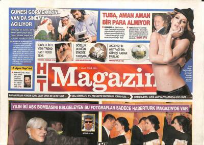 Haber Türk Gazetesi Magazin Eki 3 Mart 2009 - Sezen Aksunun Aylardır Herkesten Gizlediği Sevgilisinin Rallici Artuğ Aysal Olduğu Ortaya Çıktı GZ80031 - 1