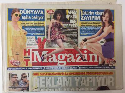 Haber Türk Gazetesi Magazin Eki 5 Eylül 2009 - Sibel Can Sulhi Aksütün Boşanma Mahkemesinde Sadece Habertürk Vardı GZ26399 - 1