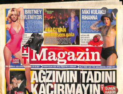 Haber Türk Gazetesi Magazin Eki 7 Aralık 2009 - Muazzez Abacıdan Muhteşem Gala GZ90903 - 1