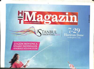 Haber Türk Gazetesi Magazin Eki 7 Haziran 2014 - Serdar Ortaçın Hayalinde Olan GZ104816 - 1