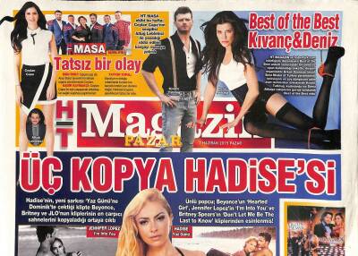 Haber Türk Gazetesi Magazin Eki 7 Haziran 2015 - Volkan Konak Türkiyede Kadın Olmak İstemezdim GZ116696 - 1
