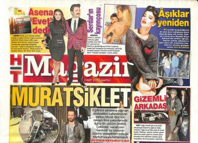 Haber Türk Gazetesi Magazin Eki 7 Mart 2015 - Özge Ulusoy Ufukta Evlilik Yok GZ117033 - 1