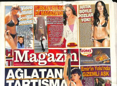 Haber Türk Gazetesi Magazin Eki 8 Aralık 2012 - Türkan Sultan HT Magazinde - Giselenin Ailesi Genişliyor GZ124788 - 1