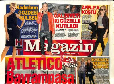 Haber Türk Gazetesi Magazin Eki 8 Nisan 2014 - Ajda Pekkan Bakımevi Yaptırıyor GZ100362 - 1