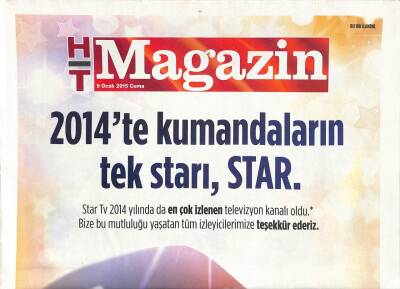 Haber Türk Gazetesi Magazin Eki 9 Ocak 2015 - Zeki Mürenin Ünlü Beklenen Şarkısının Söz Yazarı Aranıyor GZ106018 - 1