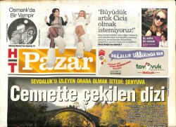 Haber Türk Gazetesi Pazar Eki 15 Aralık 2013 - Sevdaluku İzleyen Orada Olmak İstedi Şenyuva GZ100831 - 1