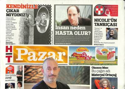 Haber Türk Gazetesi Pazar Eki 15 Kasım 2015 - Cem Yılmaz Depresyonun Ta Kendisiyim GZ117013 - 1