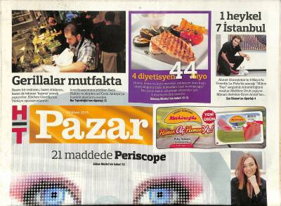Haber Türk Gazetesi Pazar Eki 19 Nisan 2015 - Selçuk Yöntem Felsefeyi İnternetten Öğrenemezsiniz GZ125906 - 1