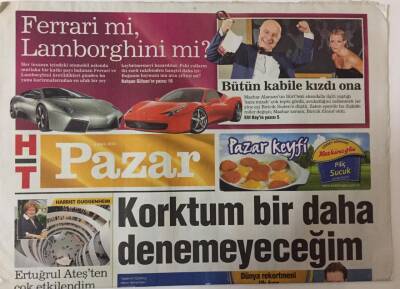 Haber Türk Gazetesi Pazar Eki 2 Mayıs 2010 - Dünya Çapındaki Yüzücü Yasemin Dalkılıç İlk Kez HT Pazara Konuştu GZ26405 - 1