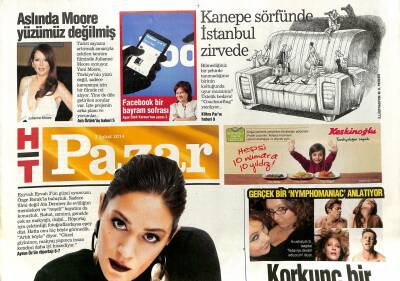 Haber Türk Gazetesi Pazar Eki 2 Şubat 2014 - 50 Bin Osmanlının Amerika Rüyası - Facebook Aslında Bir Bayram Sofrası GZ125896 - 1